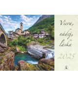 Nástenný kalendár 2025 (Viera, nádej, láska)