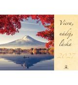 Nástenný kalendár 2027 (Viera, nádej, láska)